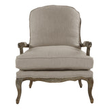 Parlier Gray Weathered Accent Chair - Ornate Home