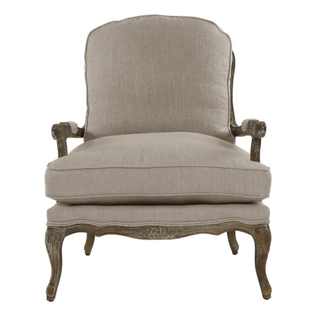 Parlier Gray Weathered Accent Chair - Ornate Home