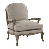 Parlier Gray Weathered Accent Chair - Ornate Home