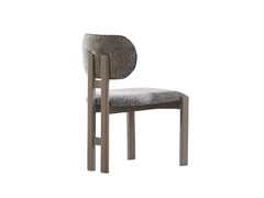 Parma Gray Dining Room Set (Consol With Mirror & Dining Table & 6 Dining Chair) - Ornate Home
