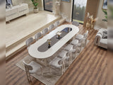 Parma Gray Dining Table - Ornate Home