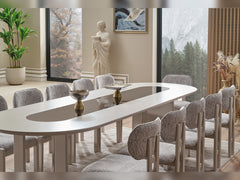 Parma Gray Dining Table - Ornate Home