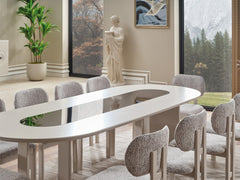 Parma Gray Dining Table - Ornate Home