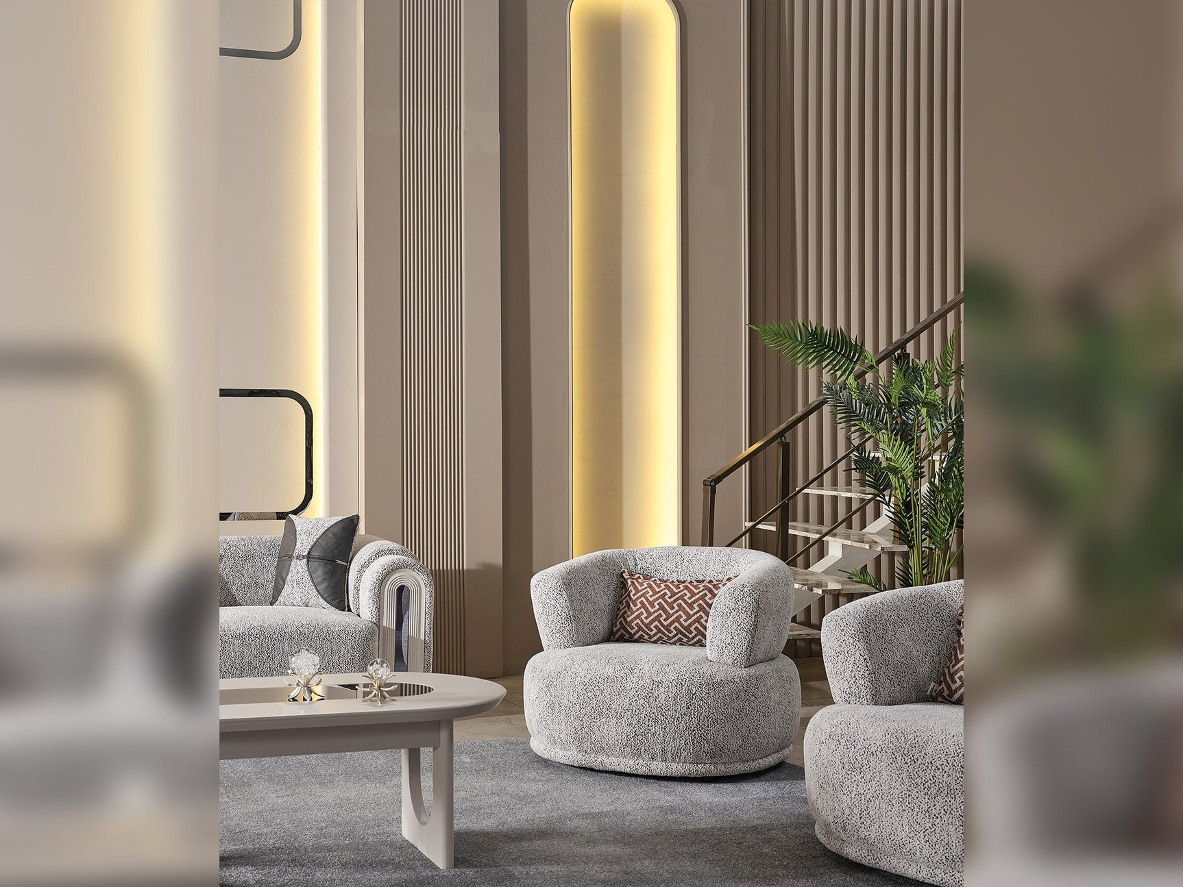 Parma Light Grey Chair