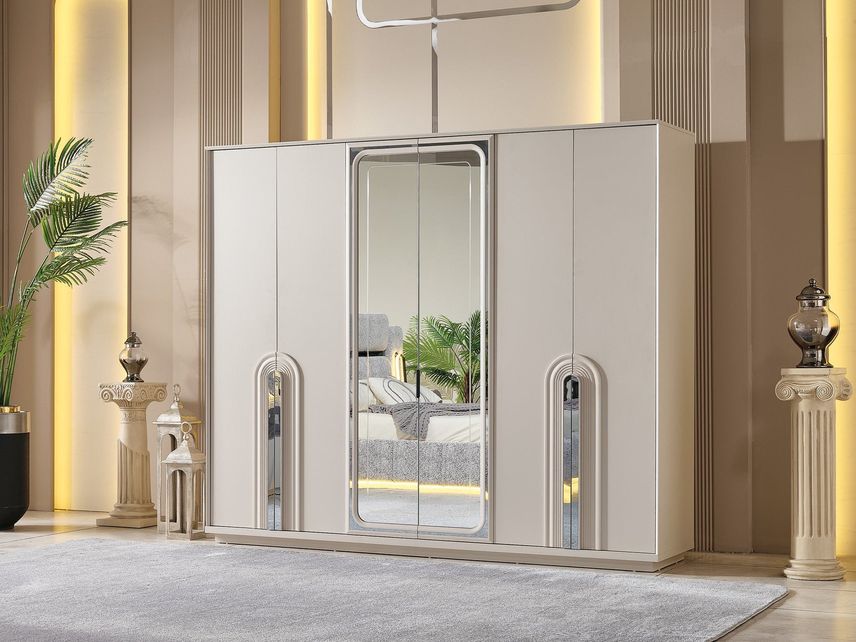 Parma Cream Wardrobe
