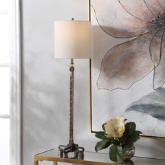 Parnell Brass/Bronze Industrial Buffet Lamp - Ornate Home