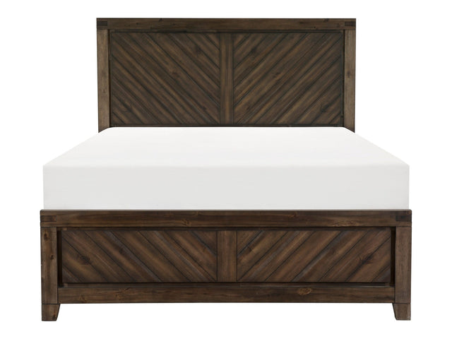 Parnell Espresso Espresso Queen Bed - Ornate Home
