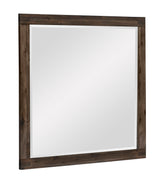Parnell Espresso Rustic Mirror - Ornate Home