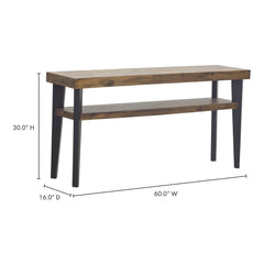 Parq Amber Console Table - Ornate Home