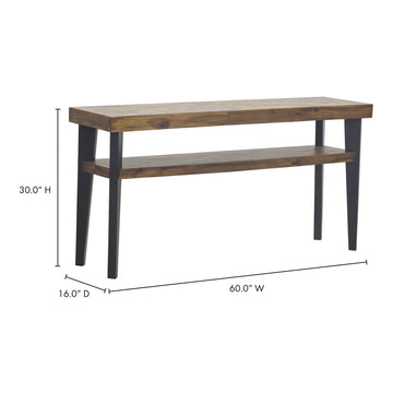 Parq Amber Console Table - Ornate Home