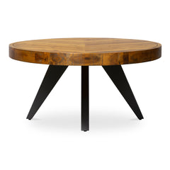 Parq Amber Oval Coffee Table - Ornate Home