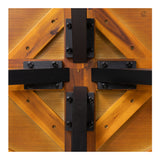 Parq Amber Oval Coffee Table - Ornate Home