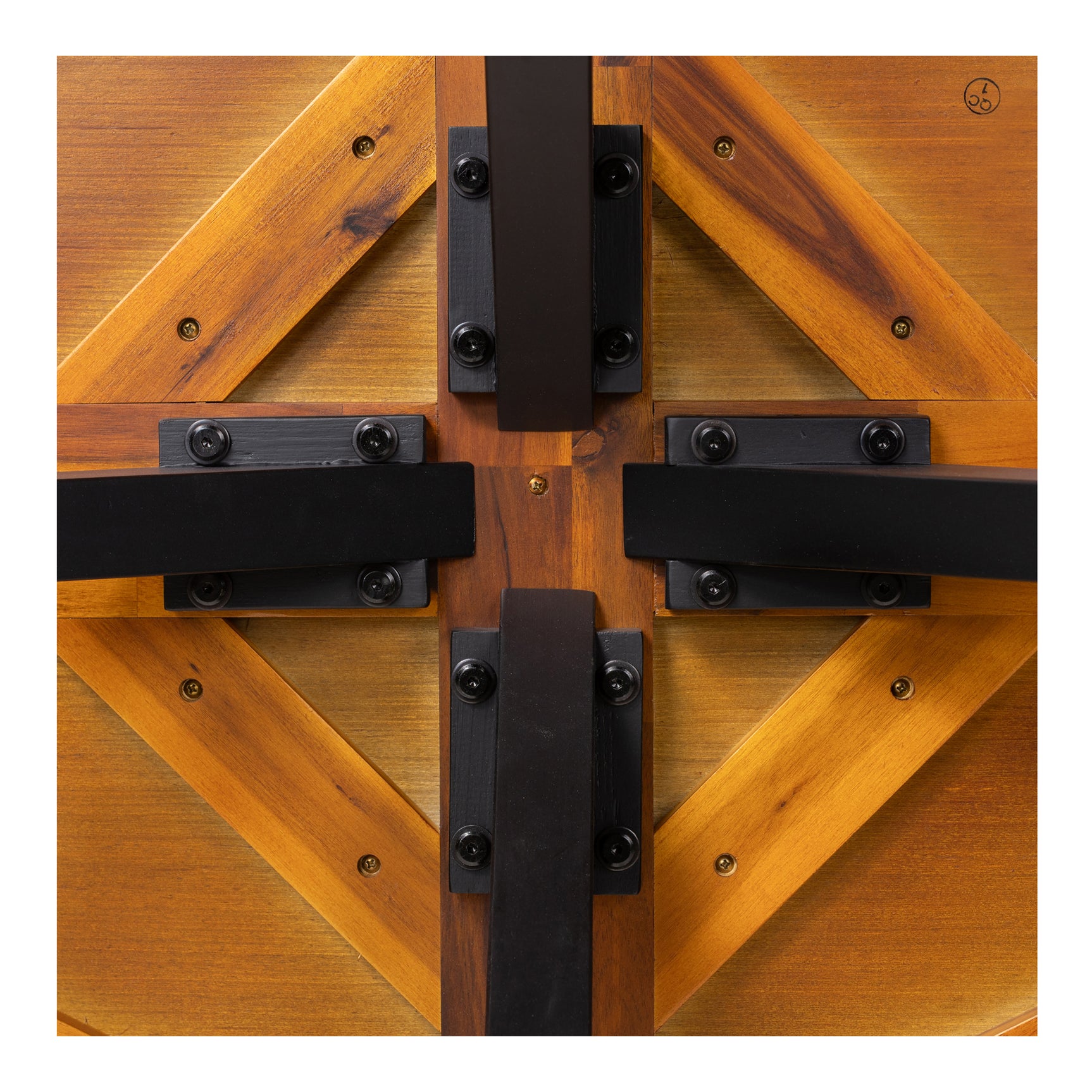 Parq Amber Oval Coffee Table - Ornate Home