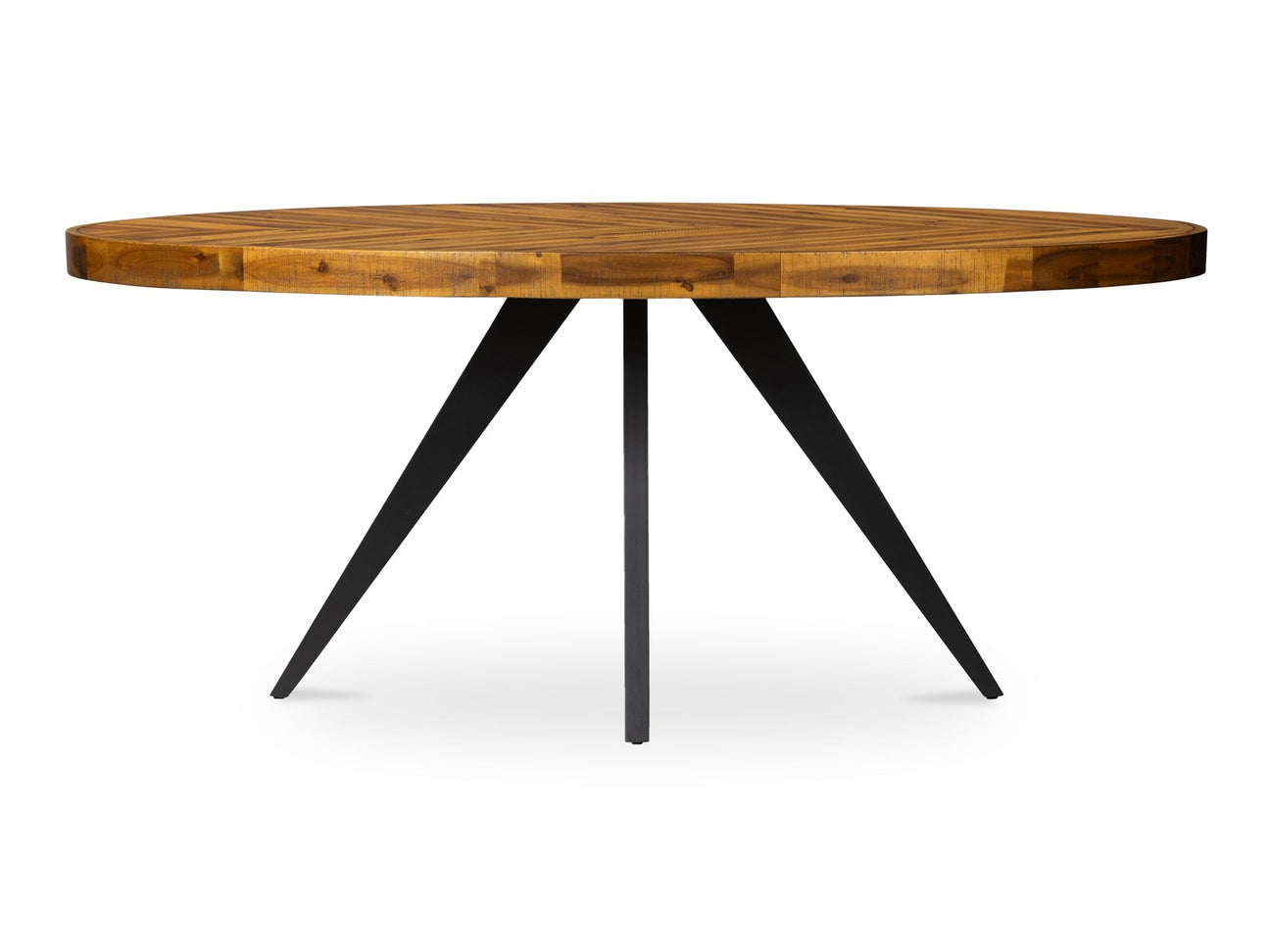 Parq Amber Oval Dining Table - Ornate Home