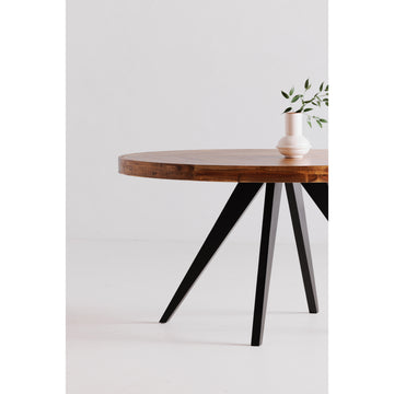 Parq Amber Oval Dining Table - Ornate Home