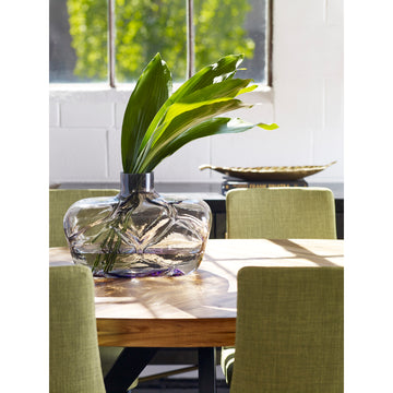 Parq Amber Oval Dining Table - Ornate Home
