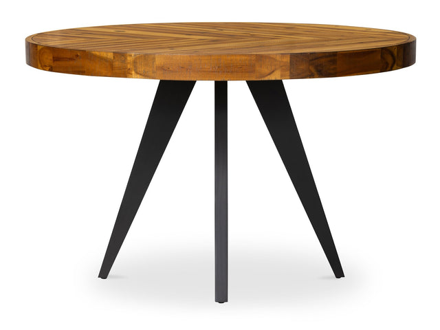 Parq Amber Round Dining Table - Ornate Home