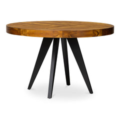 Parq Amber Round Dining Table - Ornate Home