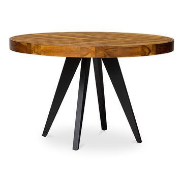 Parq Amber Round Dining Table - Ornate Home