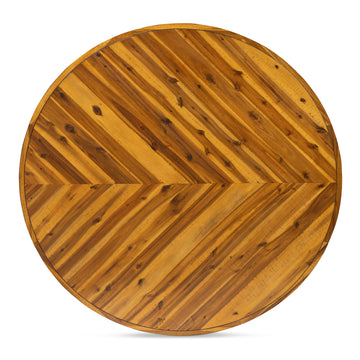 Parq Amber Round Dining Table - Ornate Home