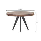 Parq Amber Round Dining Table - Ornate Home
