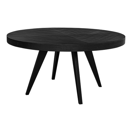 Parq Black 60 Inch Round Dining Table - Ornate Home