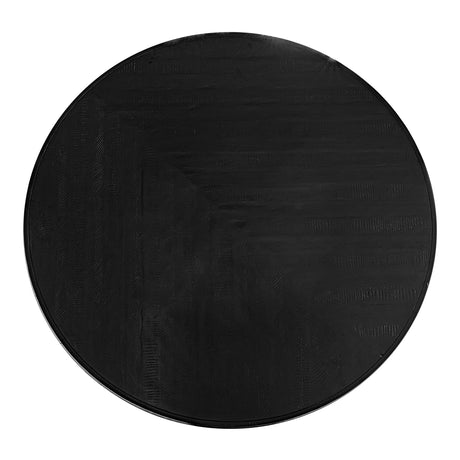Parq Black 60 Inch Round Dining Table - Ornate Home
