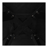 Parq Black 60 Inch Round Dining Table - Ornate Home