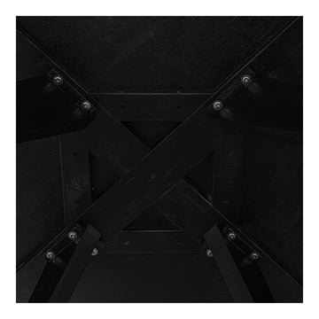 Parq Black 60 Inch Round Dining Table - Ornate Home