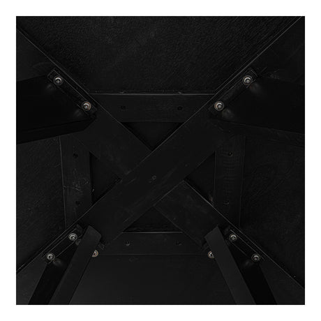 Parq Black 60 Inch Round Dining Table - Ornate Home