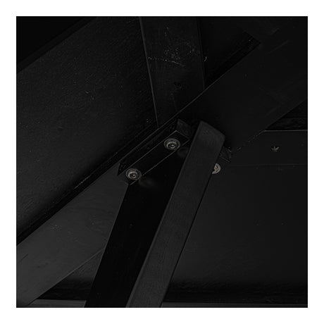 Parq Black 60 Inch Round Dining Table - Ornate Home