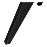 Parq Black 60 Inch Round Dining Table - Ornate Home