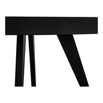 Parq Black 60 Inch Round Dining Table - Ornate Home