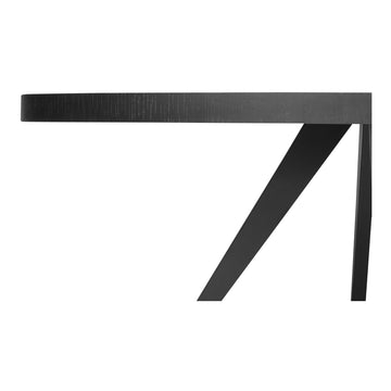 Parq Black Oval Dining Table - Ornate Home