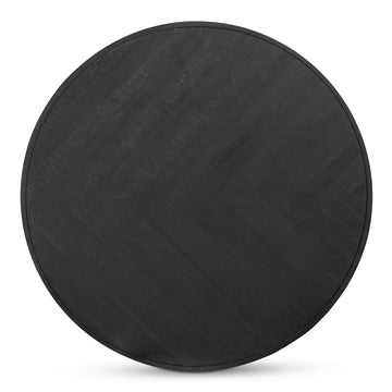 Parq Black Round Dining Table - Ornate Home