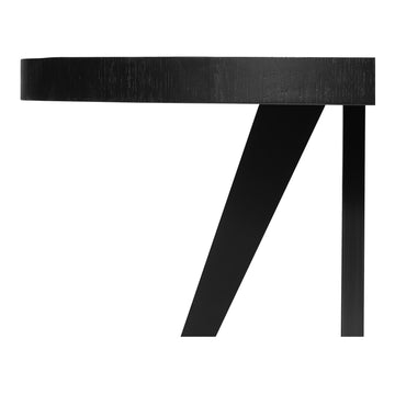 Parq Black Round Dining Table - Ornate Home