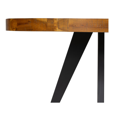 Parq Orange 60In Round Dining Table - Ornate Home