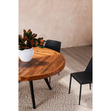 Parq Orange 60In Round Dining Table - Ornate Home