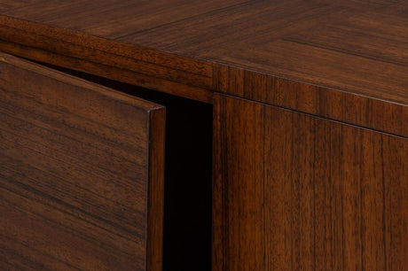 Parquet Brown Sideboard - Ornate Home