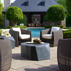 Parra Slate Outdoor Coffee Table - Ornate Home