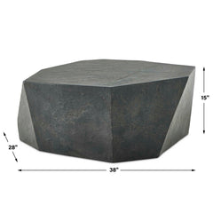 Parra Slate Outdoor Coffee Table - Ornate Home