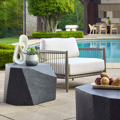 Parra Slate Outdoor Side Table - Ornate Home