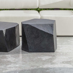 Parra Slate Outdoor Side Table - Ornate Home