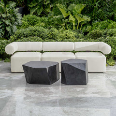 Parra Slate Outdoor Side Table - Ornate Home