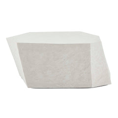 Parra White Limestone Outdoor Coffee Table - Ornate Home