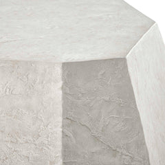 Parra White Limestone Outdoor Coffee Table - Ornate Home