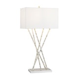 Parrish White Table Lamp - Ornate Home