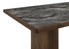 Parry Dark Walnut 80-inch Smart Top Paladina Dining Table - Ornate Home