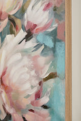Parryville Aqua/Pink Wall Art (Online Special Price) - Ornate Home