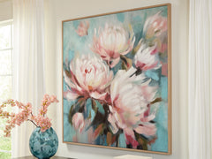Parryville Aqua/Pink Wall Art - Ornate Home